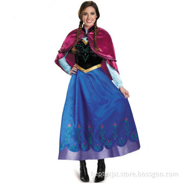 Cosplay Costume Princess Anna Anime Characters Clothes